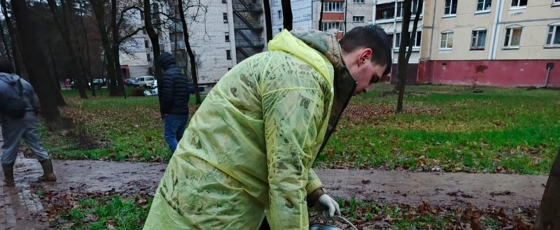 В Калуге благоустроили зеленую зону в микрорайоне Терепец