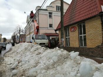 В Калуге опубликовали список улиц, где будут убирать снег в ночь с 3 на 4 февраля
