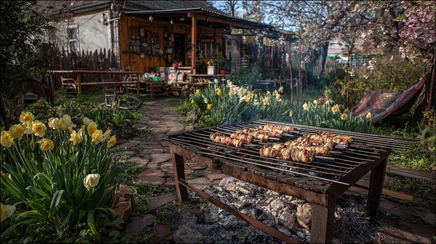 Мой муж привёз на дачу четвёртый мангал и сказал, что у каждого есть своё назначение