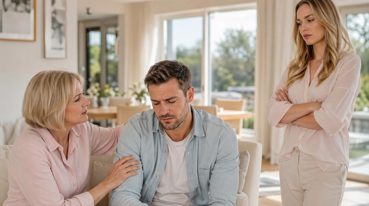 Девушка старательно вбивает в мужа комплексы, чтобы он от неё никуда не ушёл