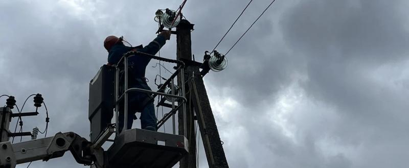 Электроснабжение восстановлено более чем в 90% пострадавших от непогоды населенных пунктов Калужской области