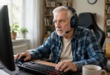 Муж на старости лет увлекся компьютерными играми. Теперь сидит за компьютером круглыми сутками, забыв обо всем