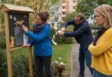 Сделала стенд для собачников во дворе, а соседи только вредят