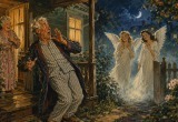 Сшила внучке костюм ангела для вечеринки, так они с подругой случайно на даче мужа напугали