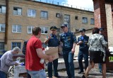 В Калуге встречают женщин и детей из Луганской области