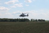 В Калужской области прошло авиационное шоу и парад