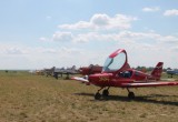 В Калужской области прошло авиационное шоу и парад