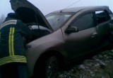 ДТП на Киевской трассе: "Логан" не уступил дорогу грузовику 