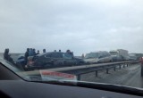 Под Калугой на трассе "Украина" столкнулись 19 машин Видео
