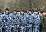 Калужские полицейские участвуют в репетиции торжественного парада к 9 мая