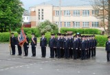 В Мещовске провели строевой смотр подразделений УМВД России по Калужской области