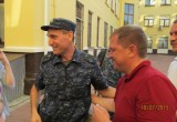 В Калуге встретили полицейских, вернувшихся из длительной командировки на Северный Кавказ
