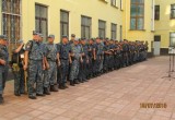 В Калуге встретили полицейских, вернувшихся из длительной командировки на Северный Кавказ