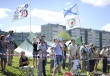 В Обнинске День города отметили фестивалем красок. Фотоотчет.