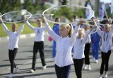 В Обнинске День города отметили фестивалем красок. Фотоотчет.