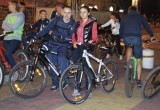 В велопробеге по ночной Калуге принял участие градоначальник. Фотоотчет