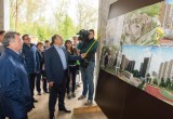 Глава региона проверил стройки новых жилых комплексов Калуги и встретился с жителями
