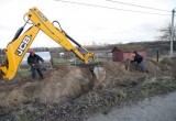 В калужской деревне начались работы по строительству водовода 