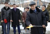 В Калуге открылся новый воинский мемориал с Вечным огнем