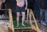 Калужане опробовали новую крещенскую купель на Яченском водохранилище