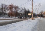 На Московской площади дорожники установили стоп-линии