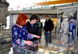 Юлия Чичерина посетила калужский музей космонавтики