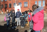 Калужские кинологи со служебными собаками посетили школу-интернат