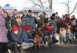 Калужские кинологи со служебными собаками посетили школу-интернат