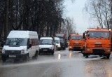 Городские службы очистили и отмыли парк Циолковского. Фотоотчет