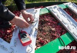 У памятника 600-летию Калуги устанавливают светящиеся часы