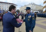 Калужские пожарные отметили профессиональный праздник