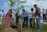 В Этномире прошла торжественная церемония закладки аллеи Калужской области