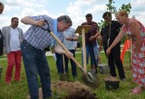 В Этномире прошла торжественная церемония закладки аллеи Калужской области