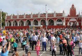 Николай Валуев принял участие в городском спортивном празднике в Калуге