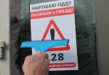 Калужан призвали к ответственности акцией «Нарушаю ПДД? Позвони в ГИБДД!»