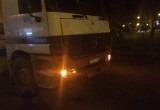 ДТП в Калуге: водитель Шевроле пытался проскочить перед грузовиком