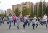  В "Кроссе Наций" пробежала олимпийская чемпионка и ее маленькая дочь. Фотоотчет