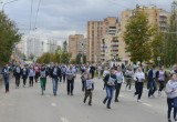  В "Кроссе Наций" пробежала олимпийская чемпионка и ее маленькая дочь. Фотоотчет