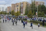  В "Кроссе Наций" пробежала олимпийская чемпионка и ее маленькая дочь. Фотоотчет