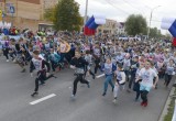  В "Кроссе Наций" пробежала олимпийская чемпионка и ее маленькая дочь. Фотоотчет