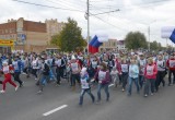  В "Кроссе Наций" пробежала олимпийская чемпионка и ее маленькая дочь. Фотоотчет