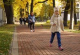 В Центральном парке калужане отметили Всероссийский День ходьбы. Фото