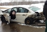Под Калугой в массовой аварии погиб водитель