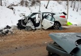 Под Калугой в массовой аварии погиб водитель