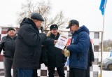 В Обнинске прошли традиционные зимние мотогонки. Фото 