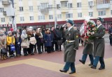 В честь Дня защитника Отечества состоялось торжественное возложение цветов