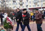 В честь Дня защитника Отечества состоялось торжественное возложение цветов