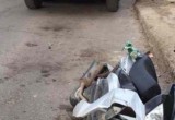Пьяный скутерист устроил аварию в Калуге