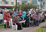 В Калуге прошел торжественный митинг, посвященный Дню Великой Победы. Фото
