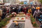 В Калуге прошел торжественный митинг, посвященный Дню Великой Победы. Фото